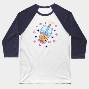 Bubble Kittea Baseball T-Shirt